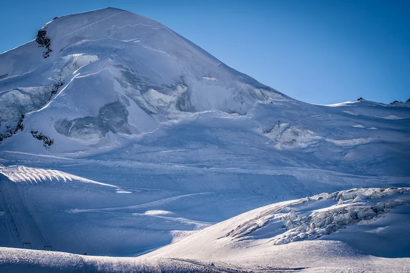 Best dates for skiing in Saas-Fee